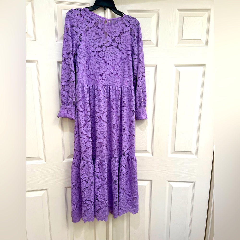 HUTCH Olivia Lace Maxi Dress Anthropologie